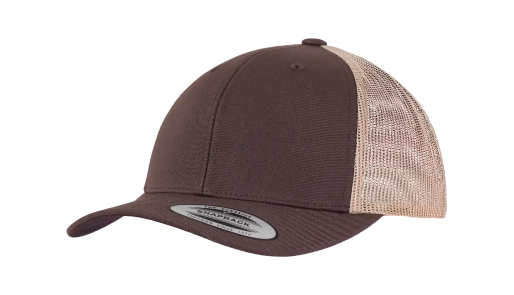 Gorra Classics 6606T Bicolor, color Brown / Khaki