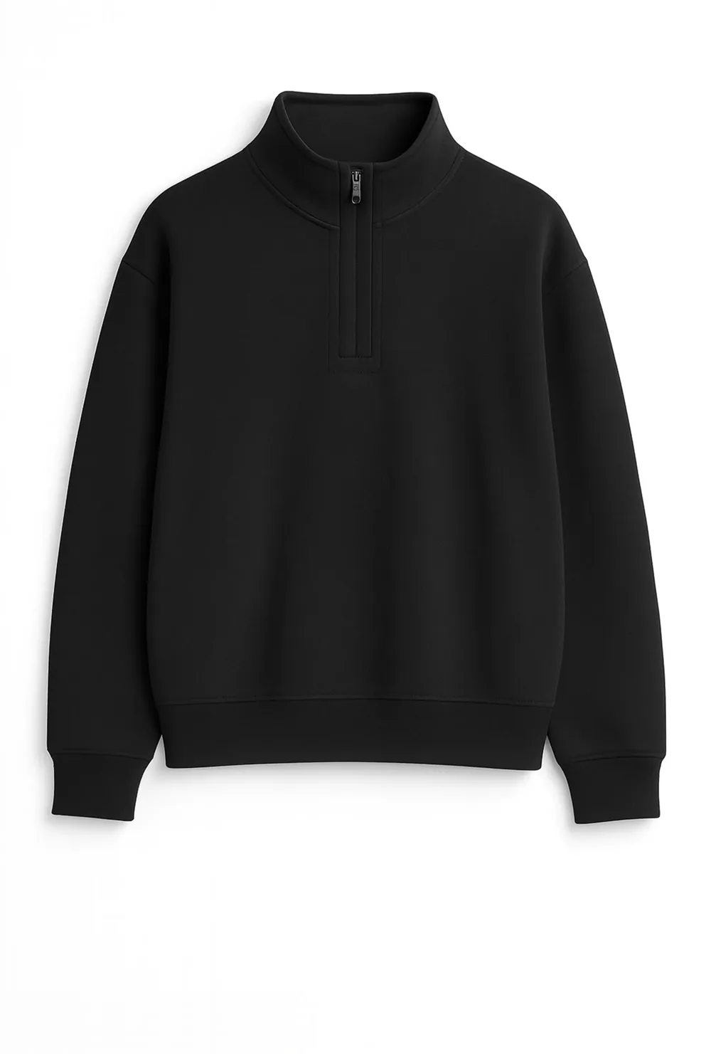 Sarek Half Zip, color Black