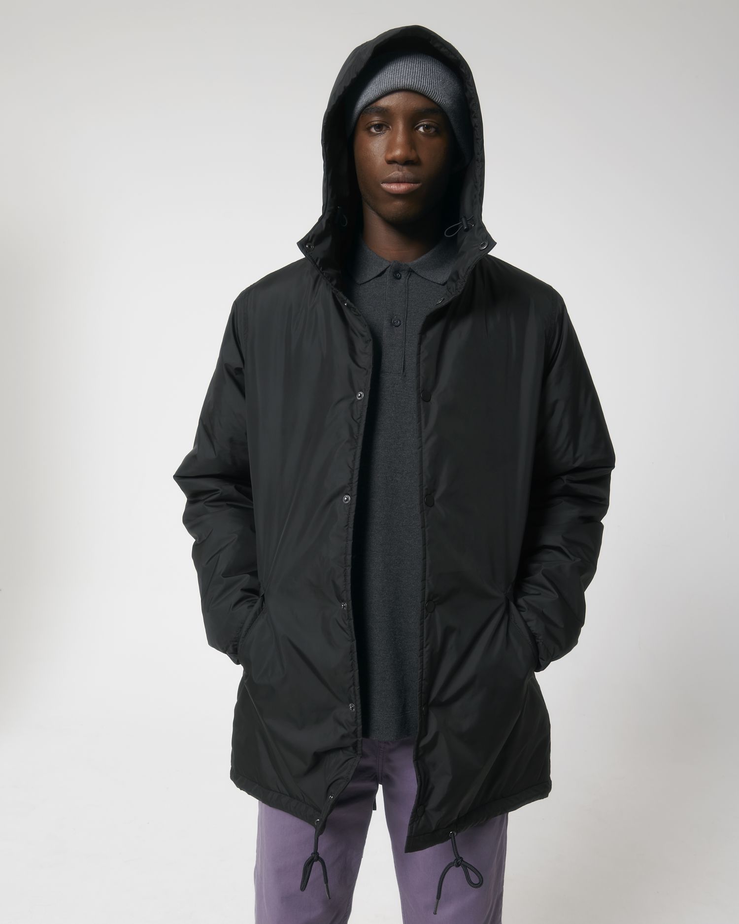 Padded Parker, color Black